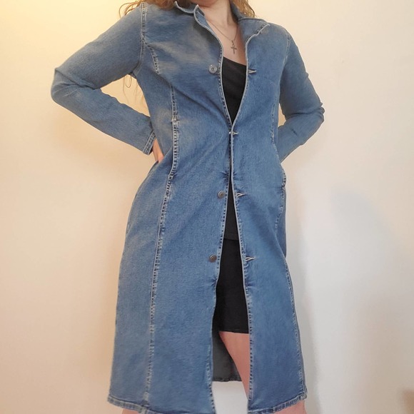 Vintage | Limited Too Denim Jacket Dress XXL - Picture 8 of 13